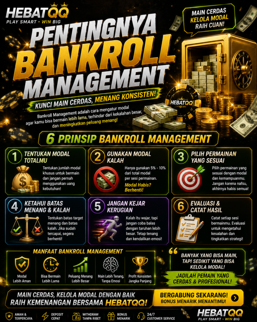 Pentingnya Bankroll Management dalam Permainan Poker dan BandarQ ee4b4e02 567d 4139 a6cf 1d3d94f4b1ad